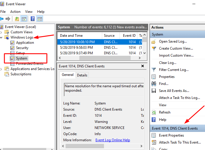 System Thread Exception Not Handled Check Error Log File Step 2