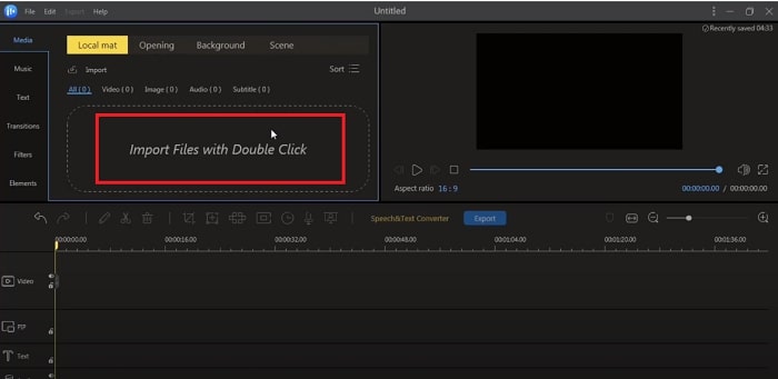 How To Resize Instagram Video With EaseUS Video Editor Step 1