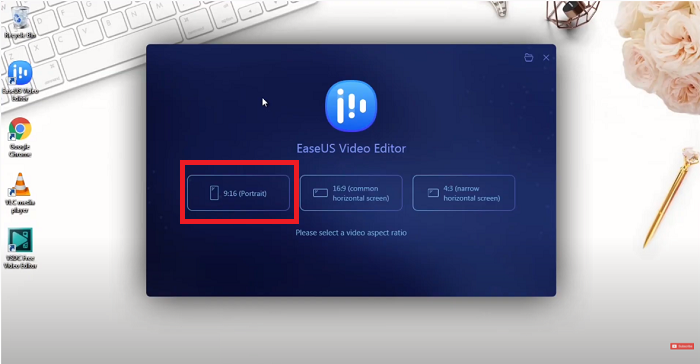 How To Resize Instagram Video With EaseUS Video Editor Step 2