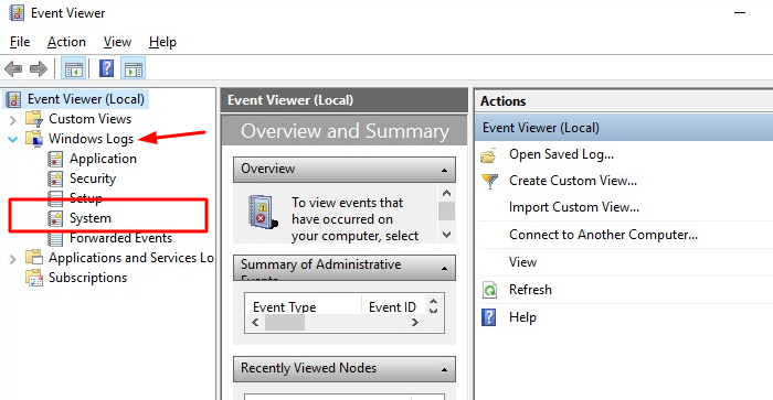 The Procedure Entry Point Not Be Located With Event View Step 2