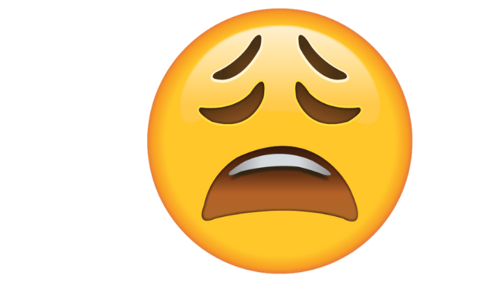 Tired Face Emoji