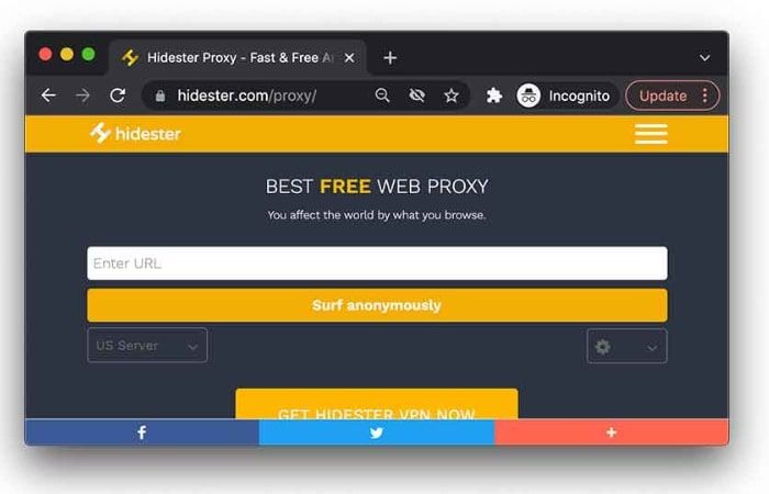 Top 10 Best Free Proxy Servers Hidester