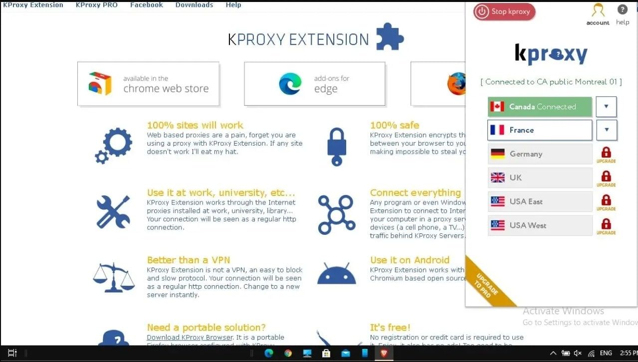 Top 10 Best Free Proxy Servers KProxy