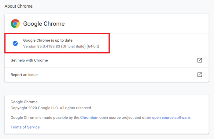 click on the update option