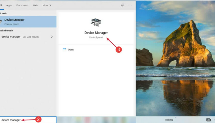 Go To Device Manager