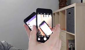 use another phone to record