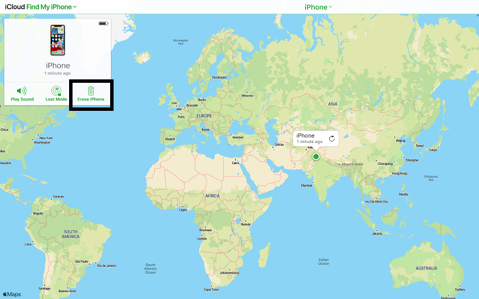 Ways to Remove Activation Lock without Apple ID Method 3 Step 4