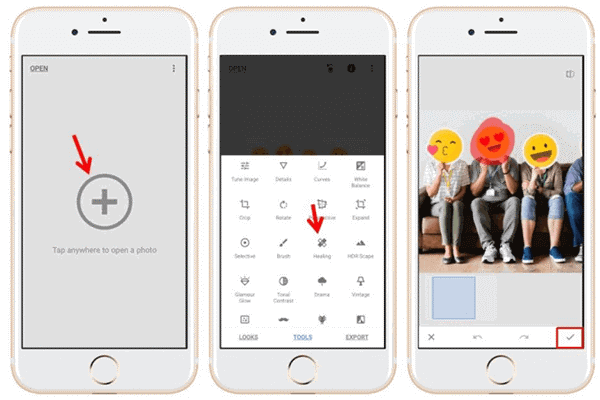 app to remove stickers for iPhone and Android step 4