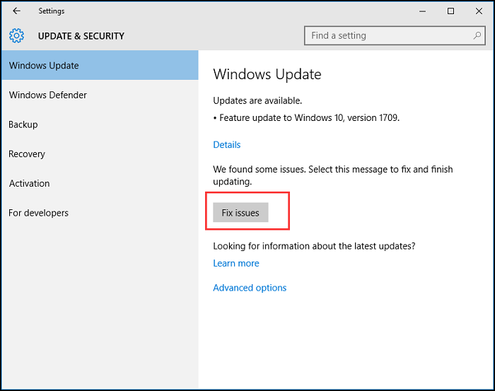 Fixing Windows Update using the Windows Update utility.
