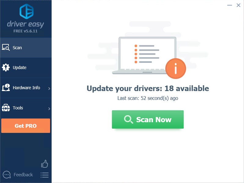 driver easy scan now
