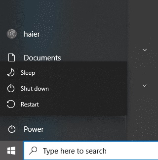 restart your computer